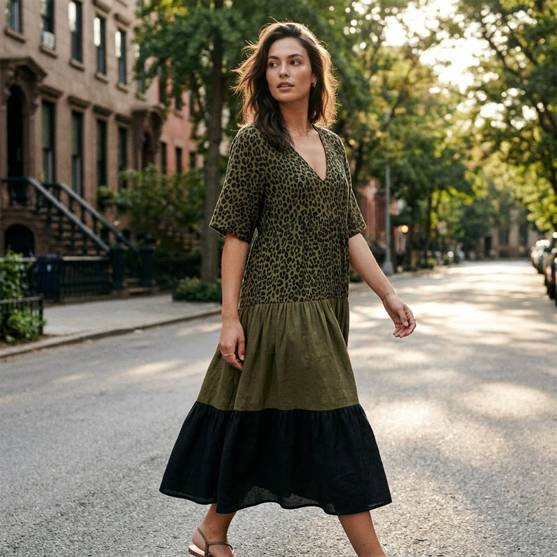 Elegant Bohemian Maxi Dress for Women