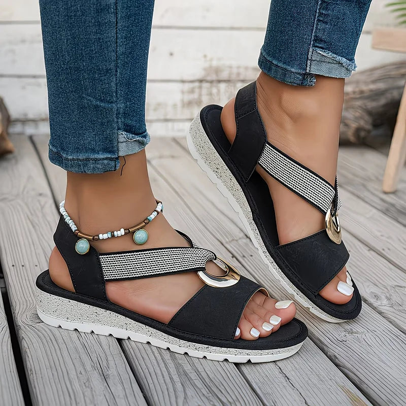 ✨ Aurelia™ Comfort Sandals 👡 With Metal Buckle