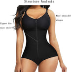 Snatched Front Zip Bodysuit