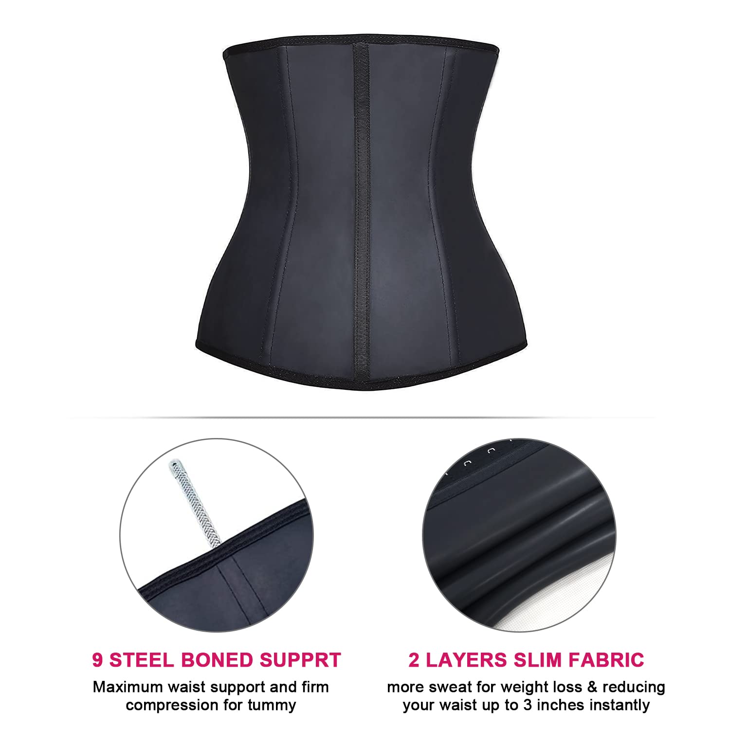 Snatched Classic Latex Waist Trainer