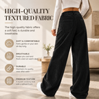 Relaxed Wide-Leg Casual Pants for Women