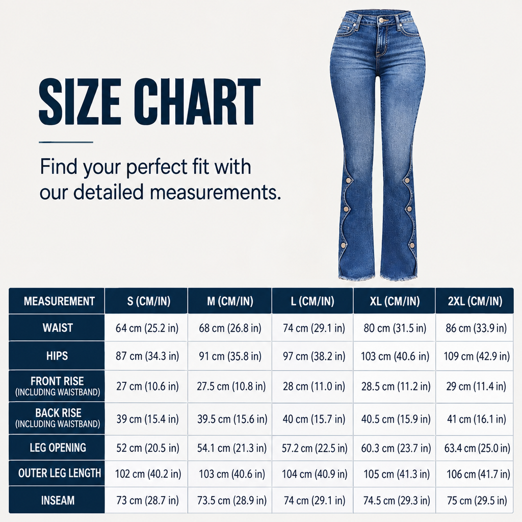 Women’s High-Waisted Washed Flare Jeans