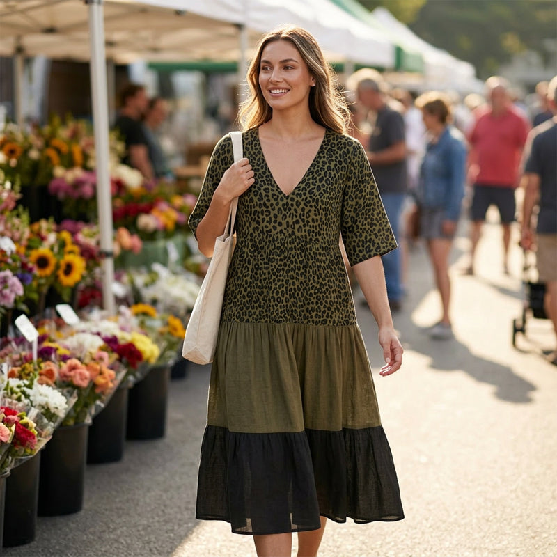 Elegant Bohemian Maxi Dress for Women