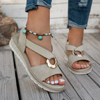 ✨ Aurelia™ Comfort Sandals 👡 With Metal Buckle