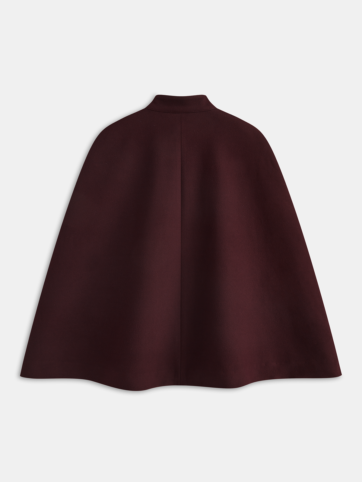 Metal Detail Cotton Blend Cloak