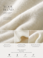 Fuzzy Button Short Wool Coat