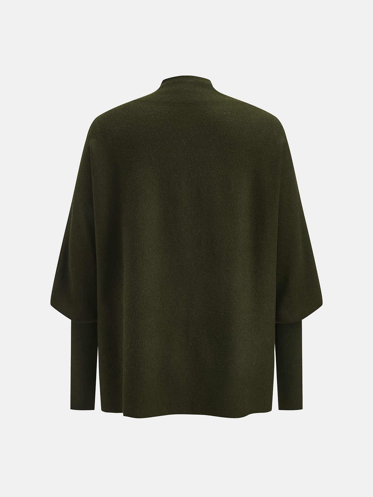 Cowl Neck Draped Knit Two‑Piece Set