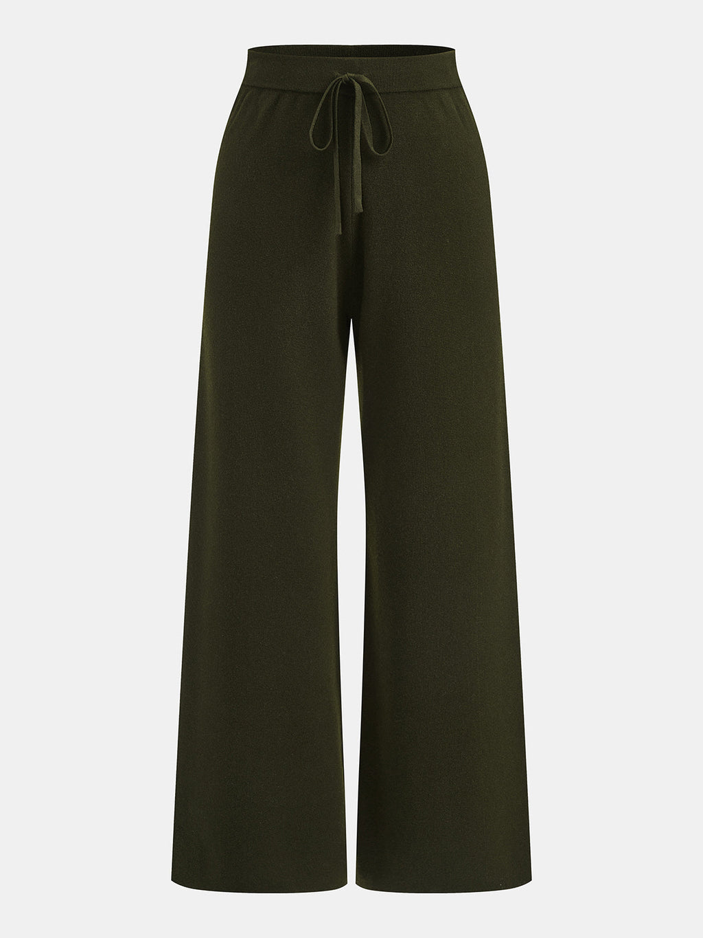 Cowl Neck Draped Knit Two‑Piece Set