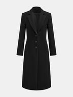 Detachable Hood Midi Long Coat