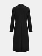 Detachable Hood Midi Long Coat