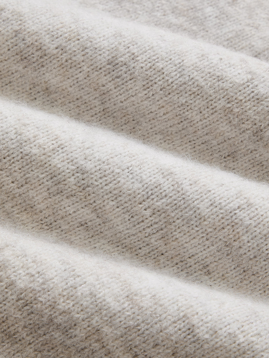 Scallop Trim Button Waist Wool Blend Sweater