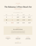 The Bahamas 3-Piece Beach Set