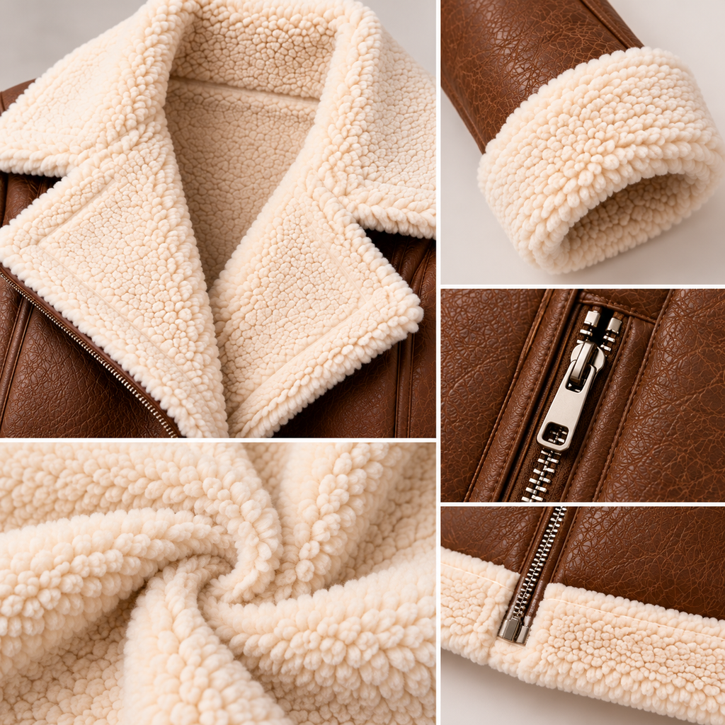 Elora™ | Cozy Winter Aviator Jacket
