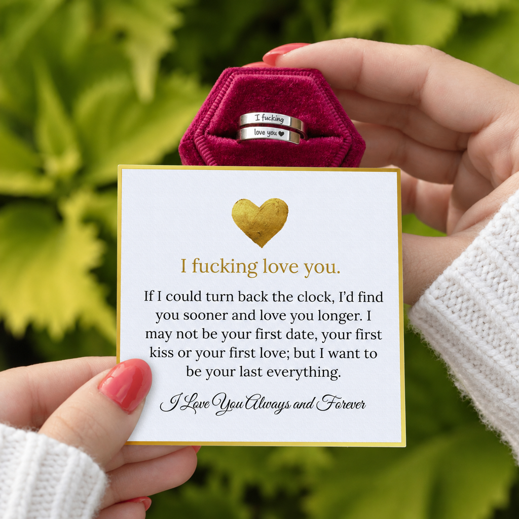 I F♡cking Love You Ring