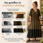 Elegant Bohemian Maxi Dress for Women