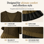 Elegant Bohemian Maxi Dress for Women