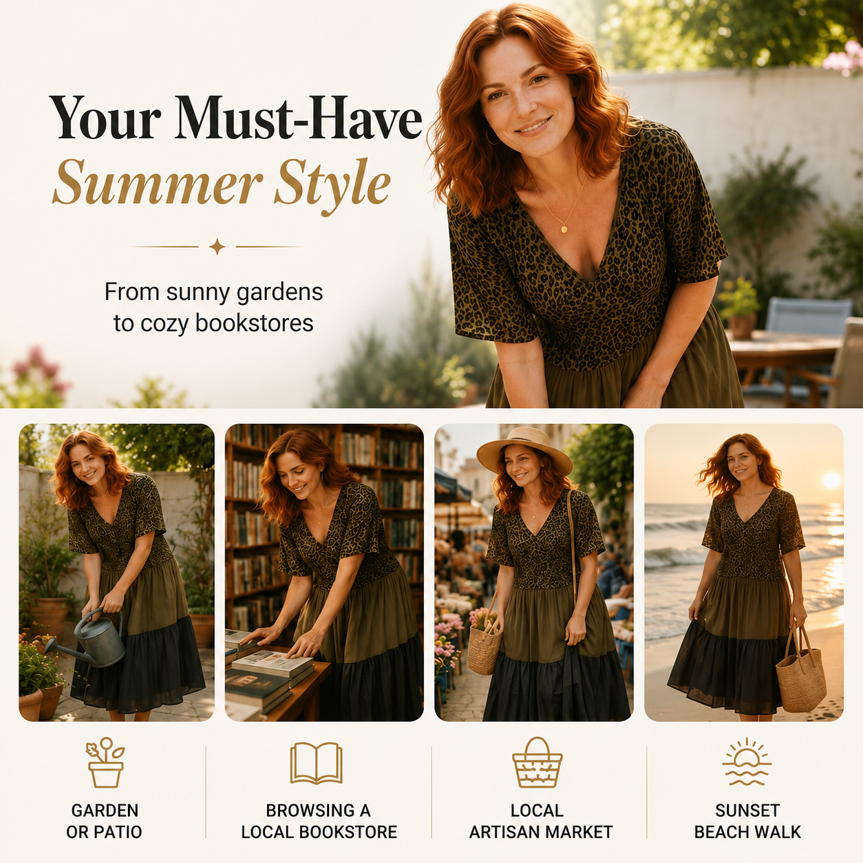Elegant Bohemian Maxi Dress for Women