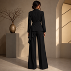 Amara | Elegant Wrap Two-Piece Set
