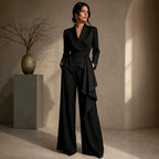 Amara | Elegant Wrap Two-Piece Set
