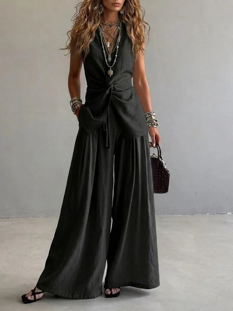 Amelia | Elegant Twist Two-Piece Set