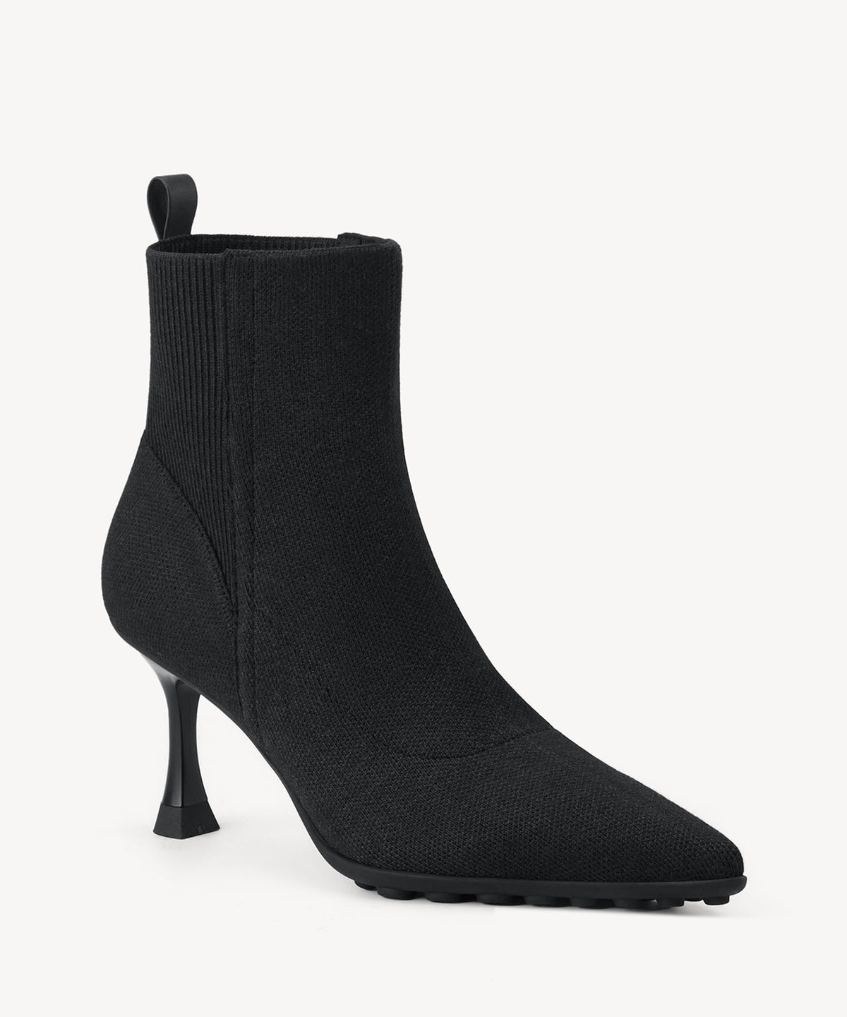 SoftBounce Chelsea Pointed Toe Heeled Ankle Boot