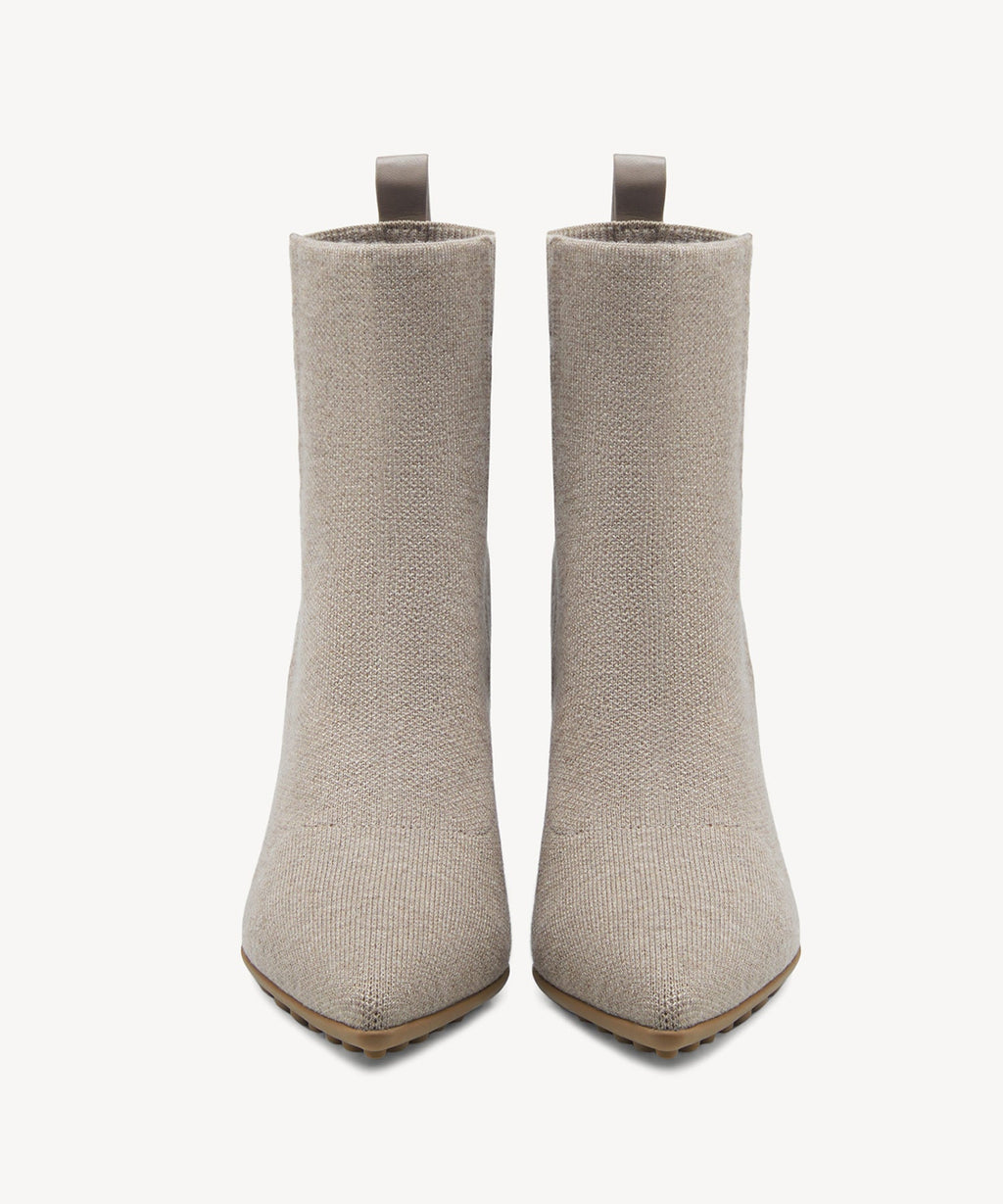 SoftBounce Chelsea Pointed Toe Heeled Ankle Boot