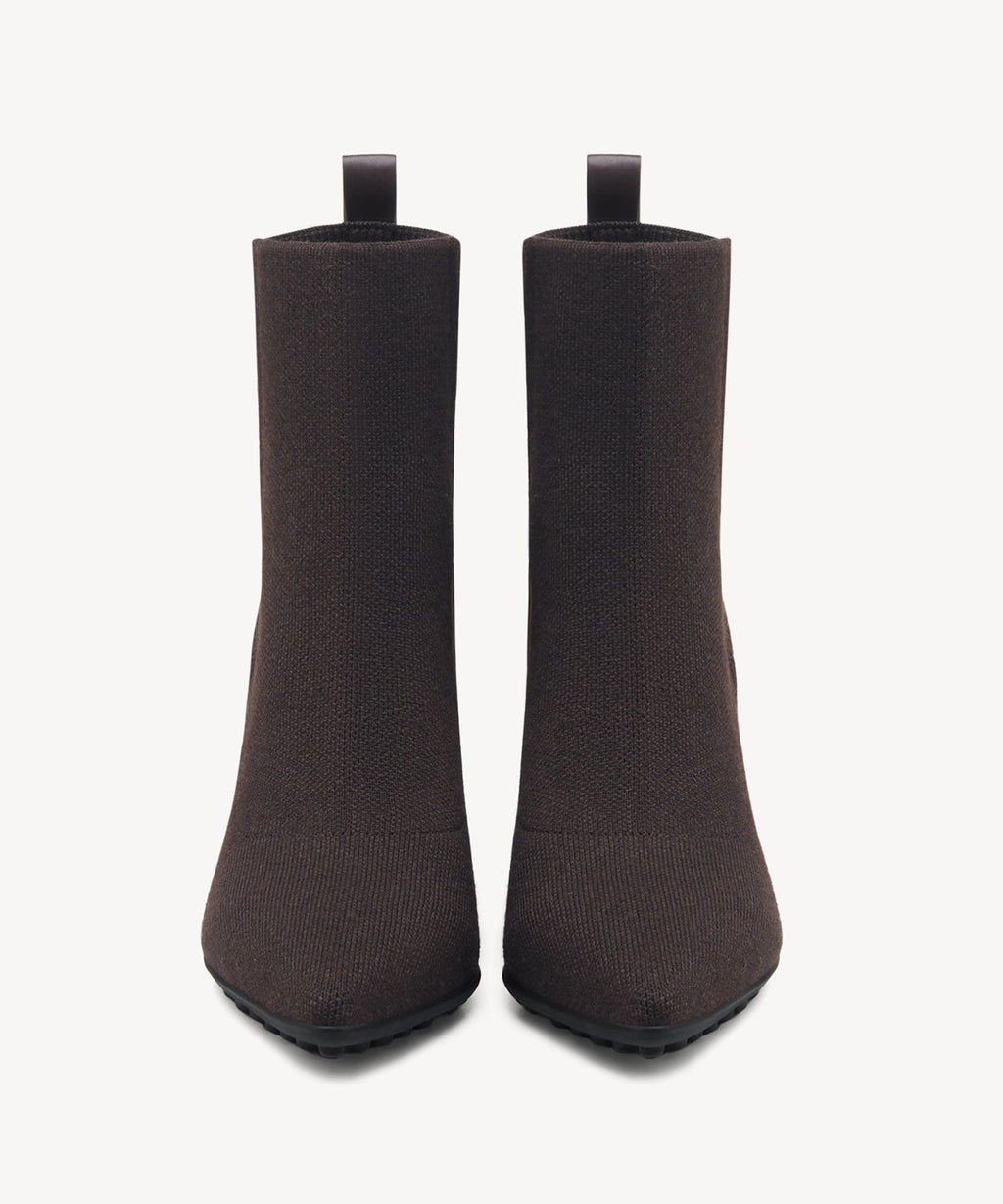 SoftBounce Chelsea Pointed Toe Heeled Ankle Boot