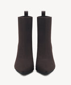 SoftBounce Chelsea Pointed Toe Heeled Ankle Boot