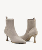 SoftBounce Chelsea Pointed Toe Heeled Ankle Boot