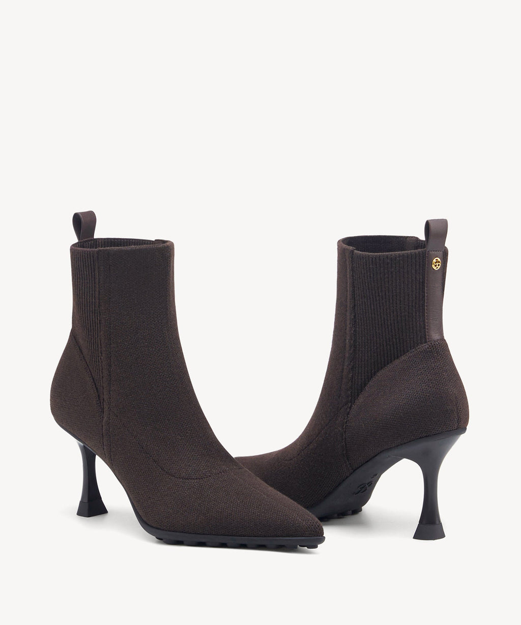 SoftBounce Chelsea Pointed Toe Heeled Ankle Boot