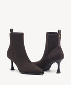 SoftBounce Chelsea Pointed Toe Heeled Ankle Boot