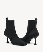 SoftBounce Chelsea Pointed Toe Heeled Ankle Boot