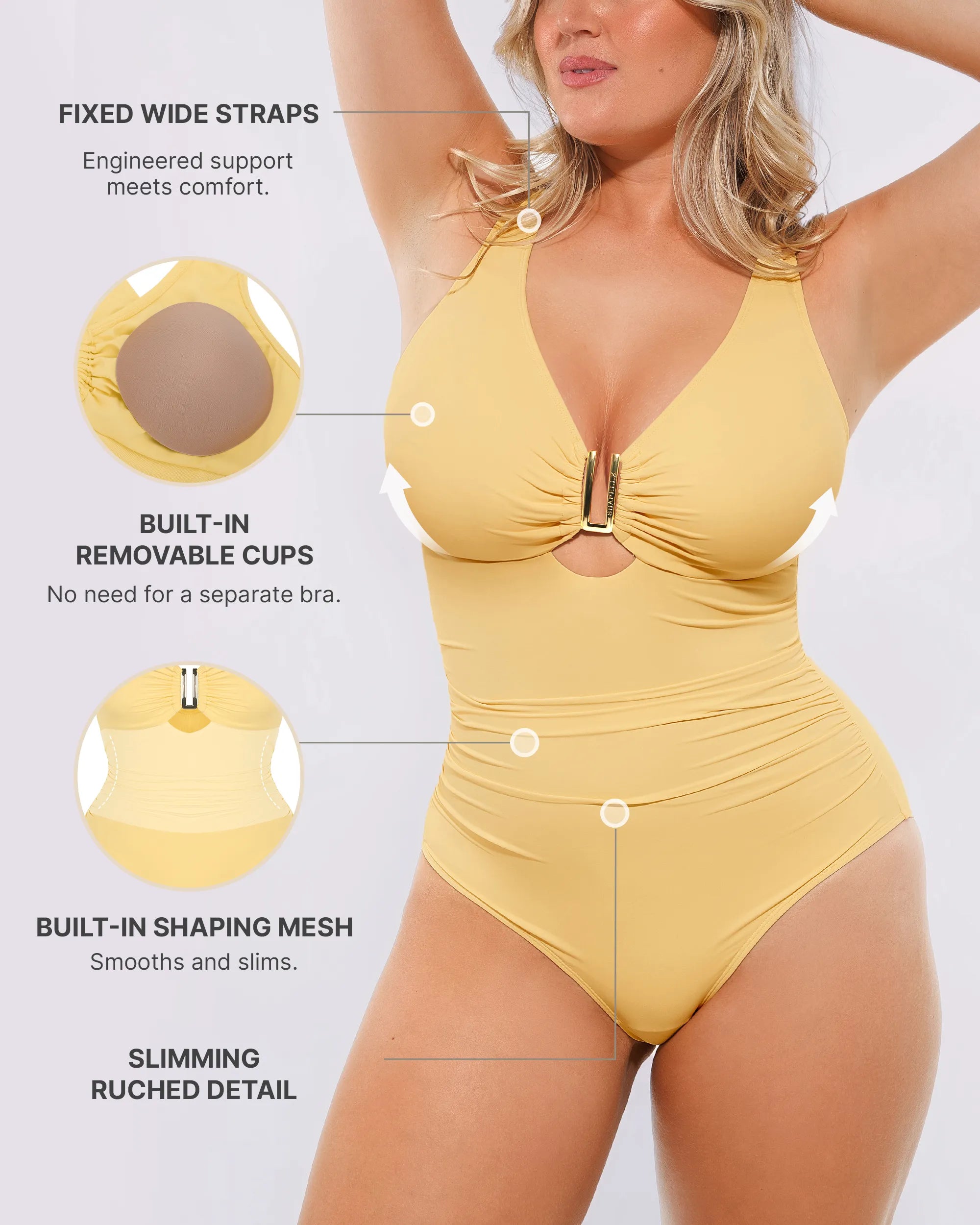 Amalfi U-Wire Shaping Swimsuit