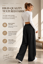 Relaxed Wide-Leg Casual Pants for Women