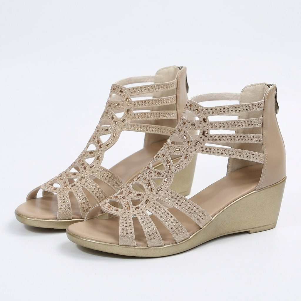 ✨ Luna™ Elegant Wedge Sandals 👡