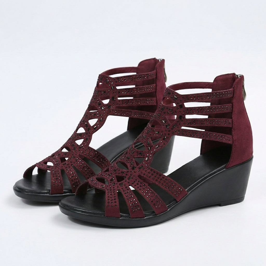 ✨ Luna™ Elegant Wedge Sandals 👡