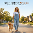 ✨ Easy Everyday Comfort | Women's Relaxed-Fit Denim Overalls with Deep Pockets