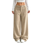 Relaxed Wide-Leg Casual Pants for Women