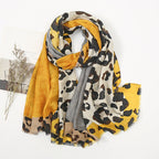 Sienna™ | Elegant Leopard Print Scarf 🧣